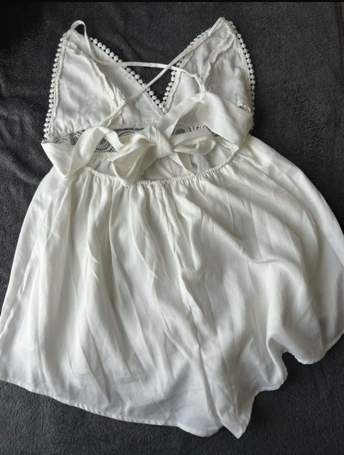 Combishort blanche - photo numéro 5