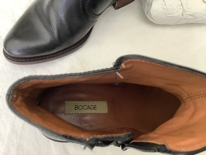 Bottines bocage porté une fois - photo numéro 2