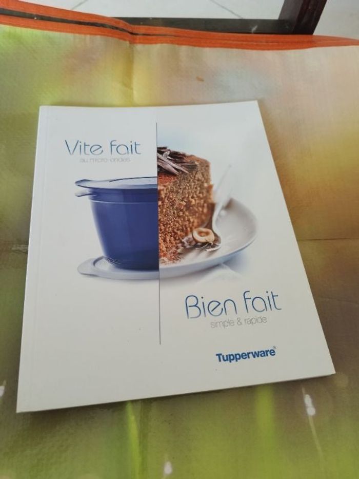 Livre vite fait bien fait Tupperware