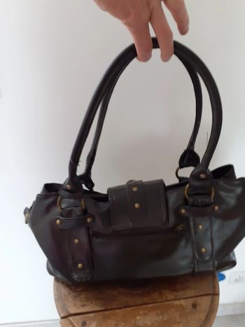 Sac polochon marron