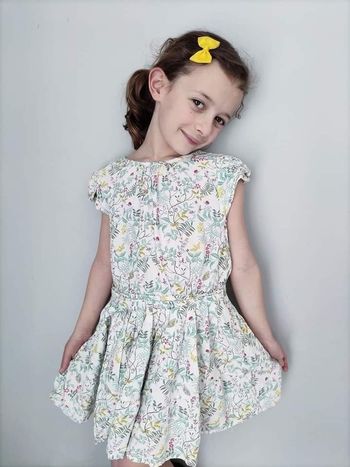 10 ans robe été Tape à l'oeil ( sans barette)