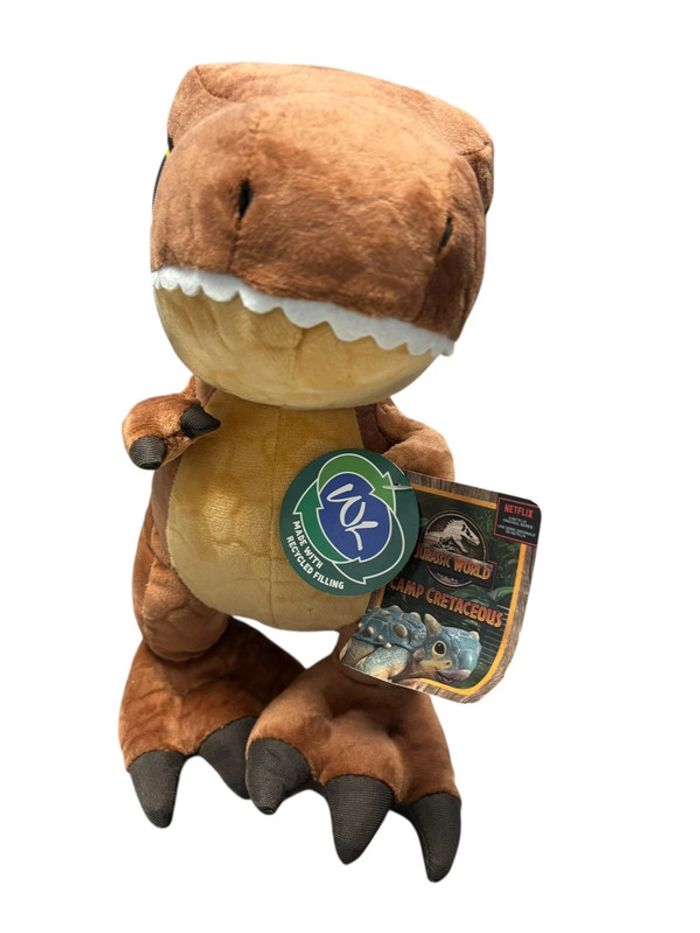 Peluche dinosaure Jurassic World T-Rex 30 cm neuf - photo numéro 2