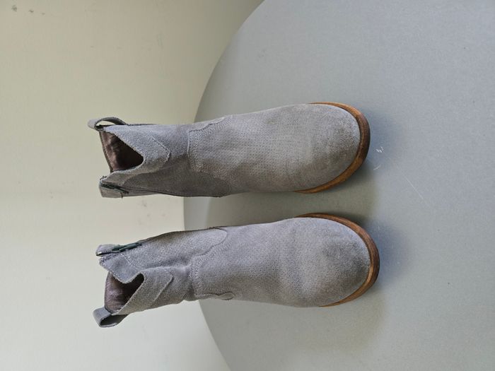 📌 Bottines Western/Cowboy Cuir Suédé - NIMAL - photo numéro 3