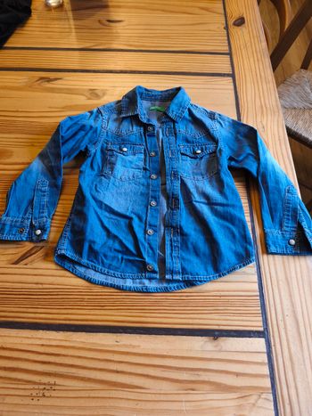 Chemise Benetton 3/4 ans 