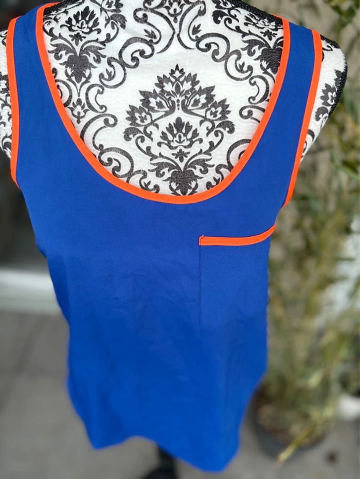 Jolie débardeur asos bleu électrique, taille s (taille36) - photo numéro 3