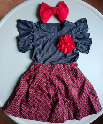 Ensemble neuf 3 pièces fillette 3ans