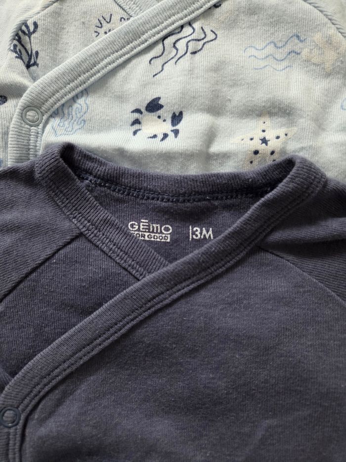 Lot de 3 bodies à manches courtes - photo numéro 4