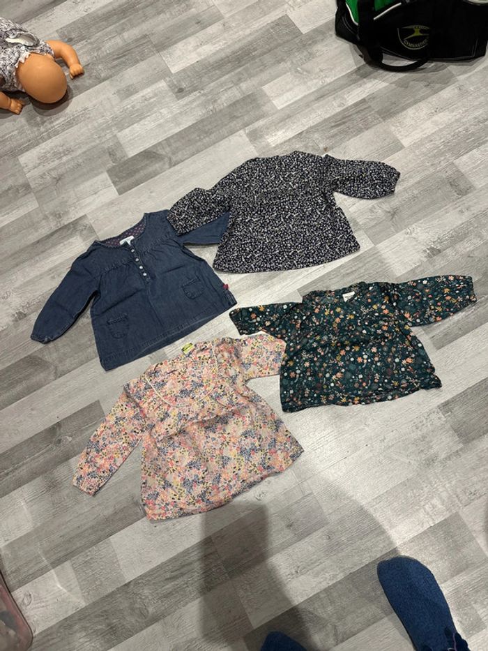 Lot de 4 tuniques