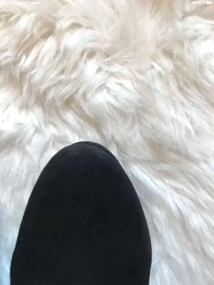 Bottines noires compensées Bisous confiture 38 - photo numéro 7