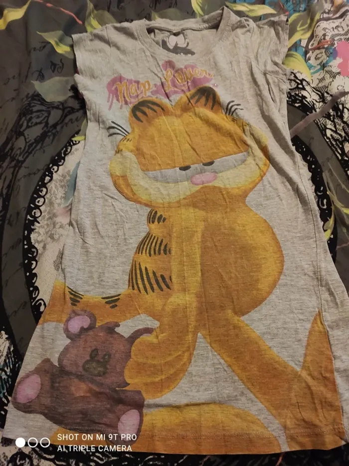 Robe de nuit Garfield 12 ans pyjama nuisette