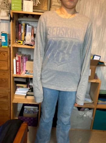 T  shirt manche  longue redskins  taille 42
