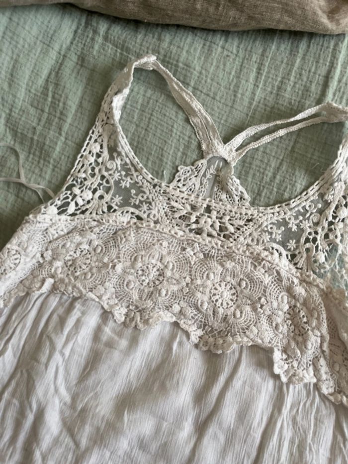 Débardeur broderie en dentelle - photo numéro 2