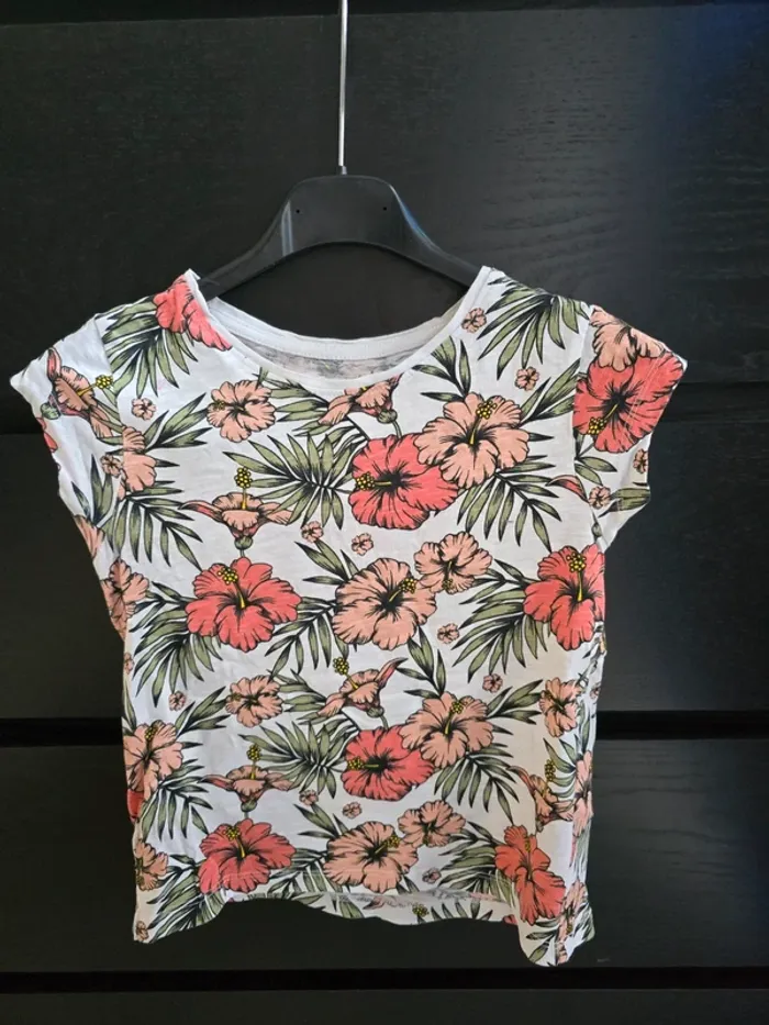 Tee-shirt fleur Pepperts