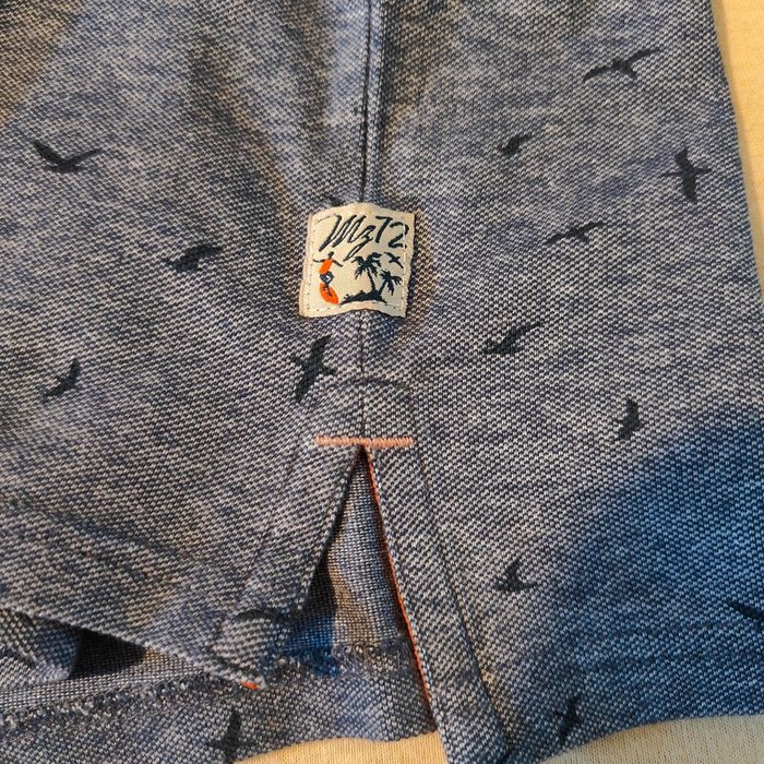 Polo MZ72 taille L motifs oiseaux - photo numéro 7