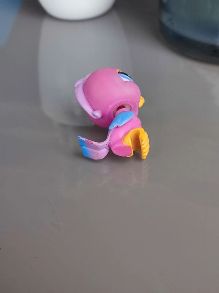 Littlest Pet Shop #372 purple pink bird cockatoo - photo numéro 3