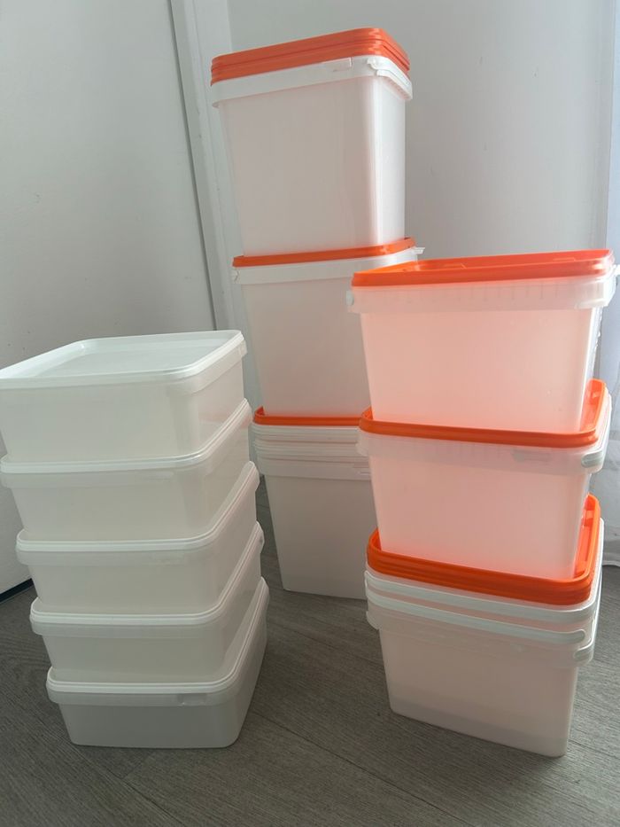 15 boites alimentaires