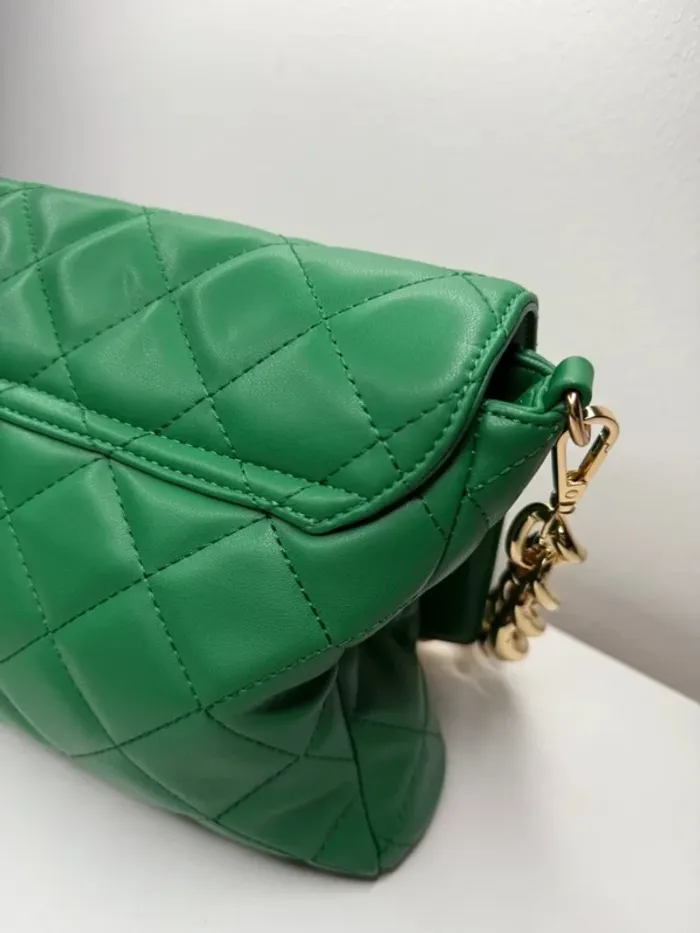 🎄 Magnifique sac à main / vert matelassé 🎄 - photo numéro 6
