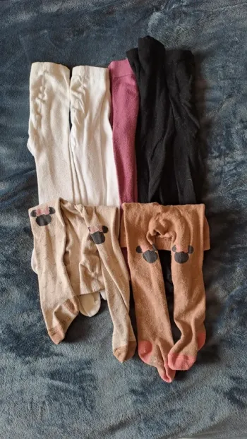 💚Lot de collant fille 19-22
