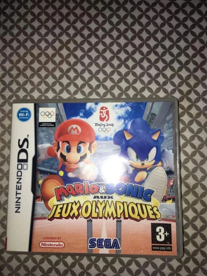 Jeu Nintendo Ds Mario aux jeux olympiques