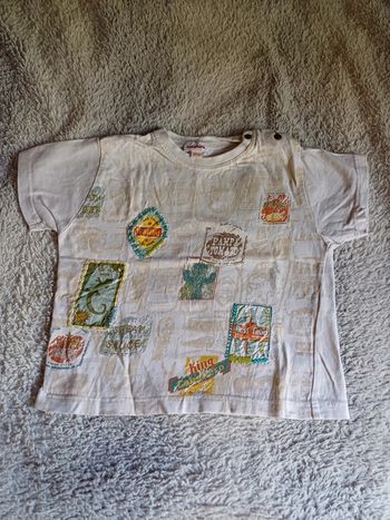 Tee-shirt bébé garçon catimini taille 6 mois