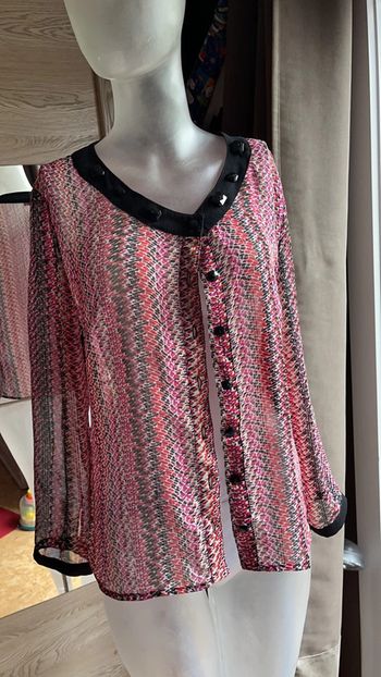 Lot de 3 jolis blouses voile taille 38