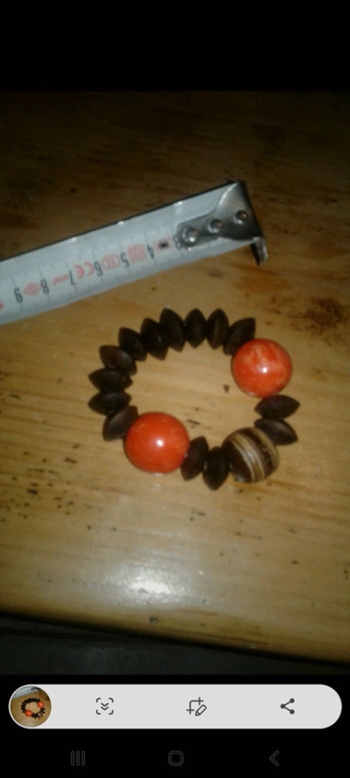 Bracelet grosses perles - photo numéro 3