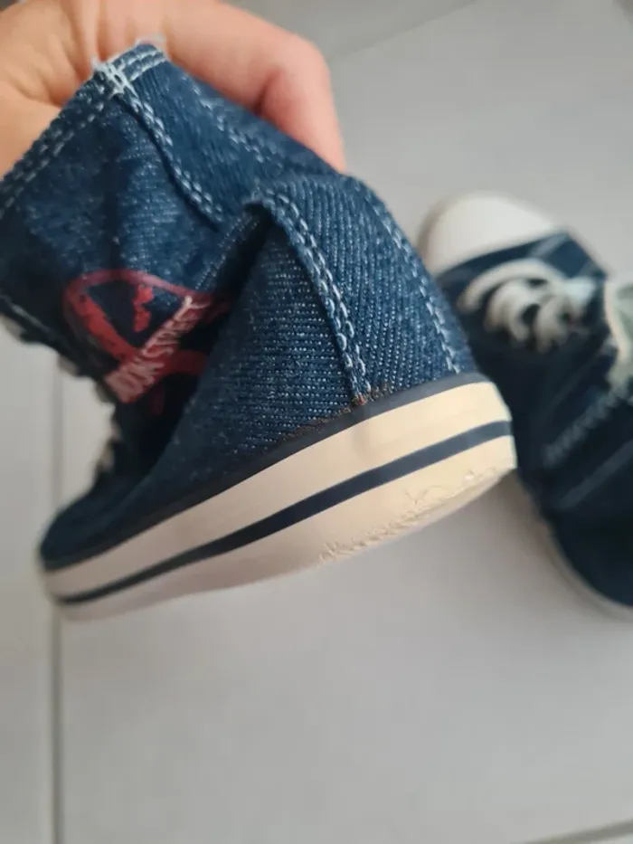 Chaussures montantes toile - photo numéro 7