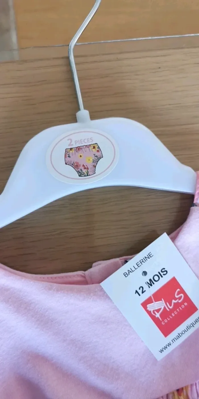 Ensemble robe et culotte - 12 mois - Plus - photo numéro 4