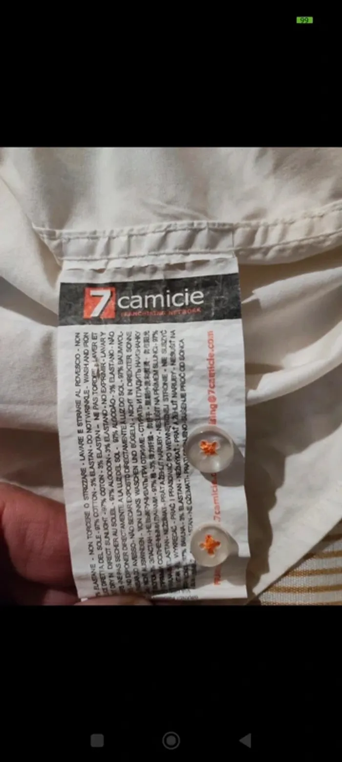 Chemise 7 camicie T 3xl - photo numéro 5