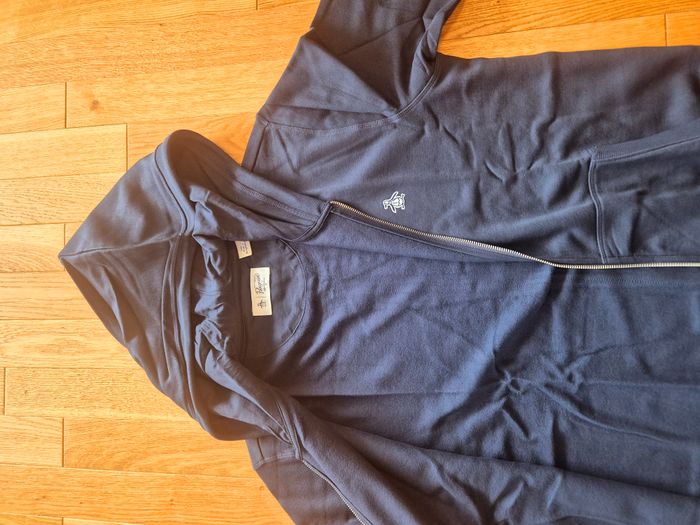 Veste De Jogging "Original Penguin" Bleu Marine Taille L neuf sous blister. - photo numéro 7