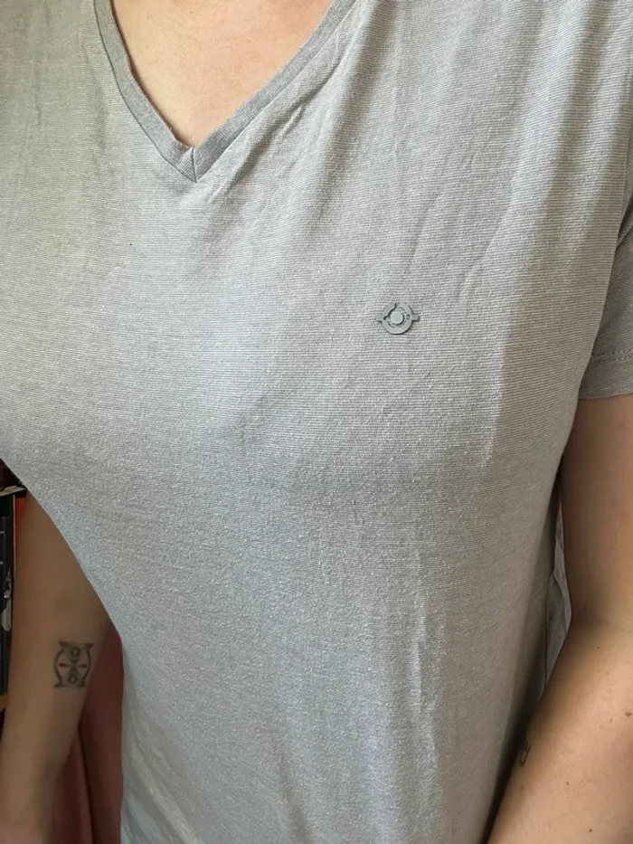 T-shirt gris bonobo - photo numéro 2