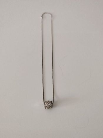 Collier argenté/strass