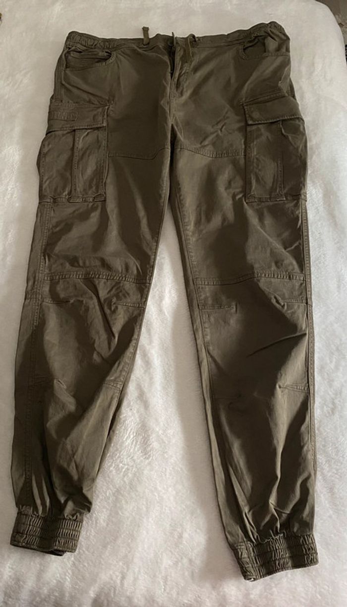 Pantalon Cargo Kaki Schott W38 Taille 48-50 - photo numéro 4