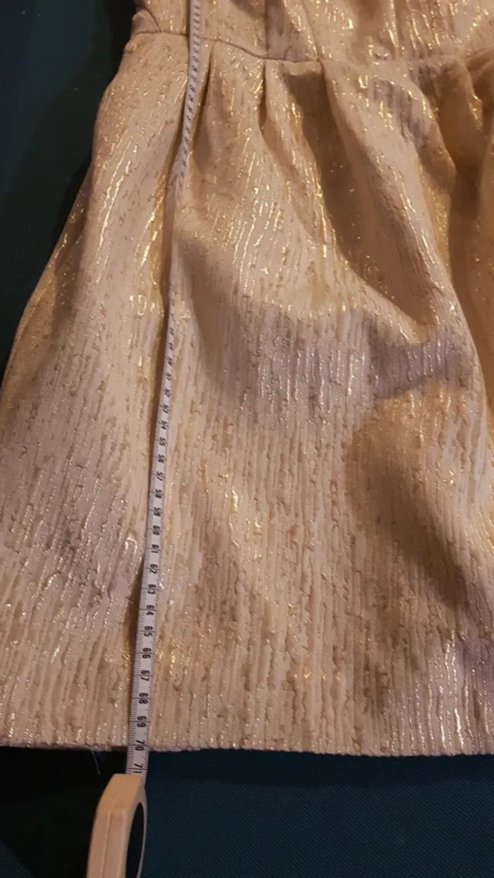Robe cérémonie dorée - photo numéro 8