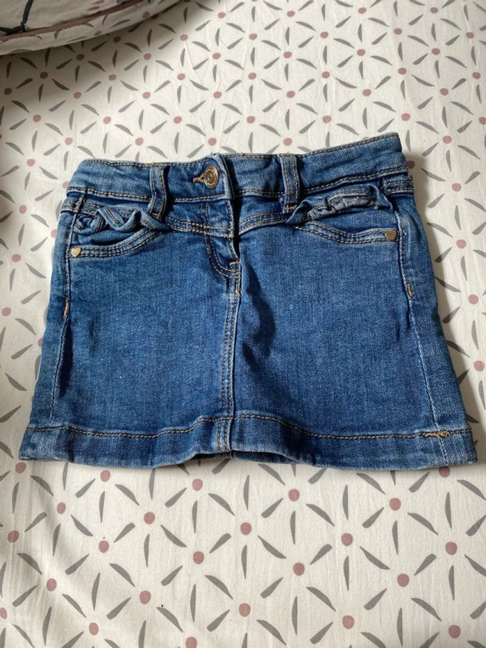 Jupe en jean fille 2 ans 86cm