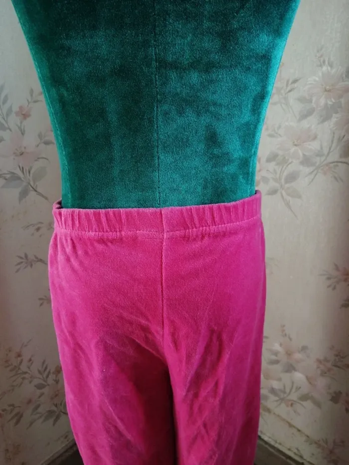 Ensemble de pyjama pull et pantalon rose en velours imprimé hello kitty / hello kitty / (8ans) - photo numéro 9