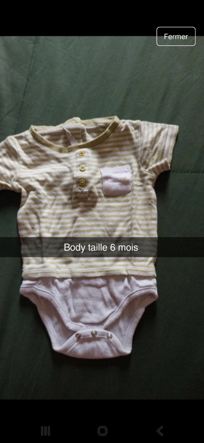 Lots de bodies garçons - photo numéro 3