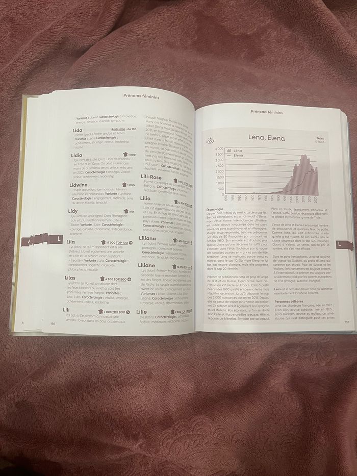 Livre officiel des prénoms 2025 - photo numéro 5
