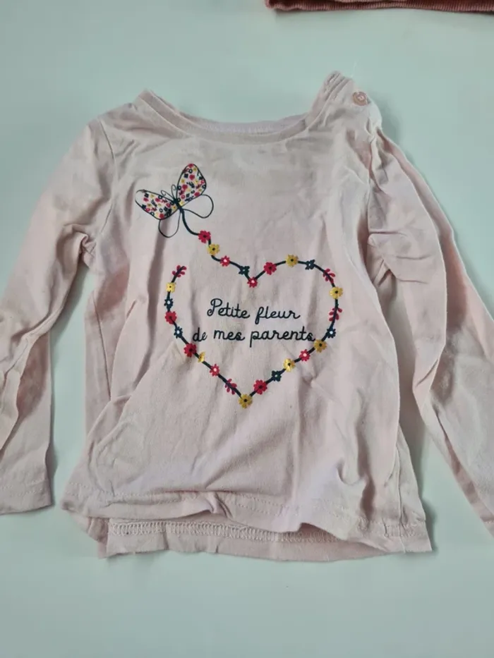 Ensemble leggings T-shirt et sweat 23mois - photo numéro 4