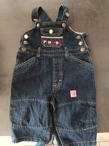 Salopette jean bebe