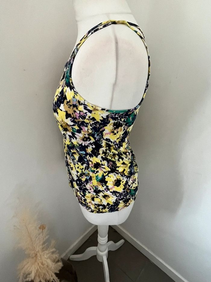 Top débardeur à fleurs H&M XS - photo numéro 2