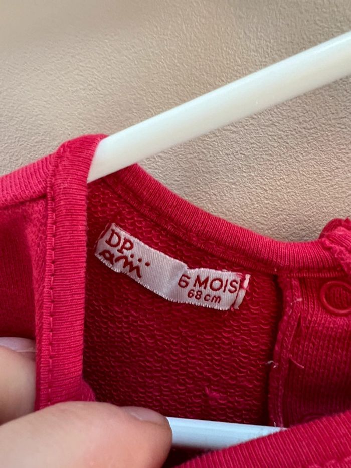 Robe bi matière du pareil au même 6 mois - photo numéro 4