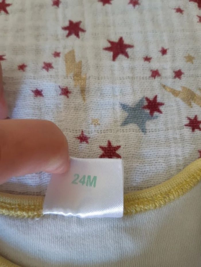 Lot de 2 bodies MC 24 mois - photo numéro 3