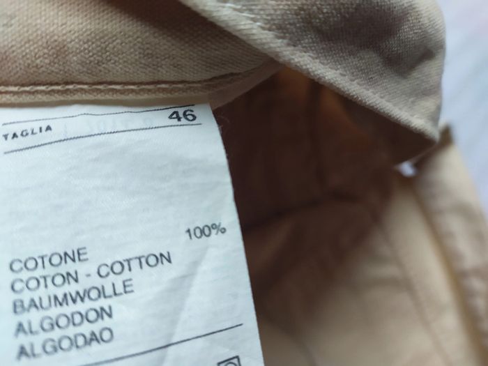 Pantalon beige evasë Benetton 46 neuf - photo numéro 6
