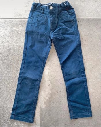 Pantalon tommy Hilfiger 8 ans bleu marine tbe  se resserre à la taille