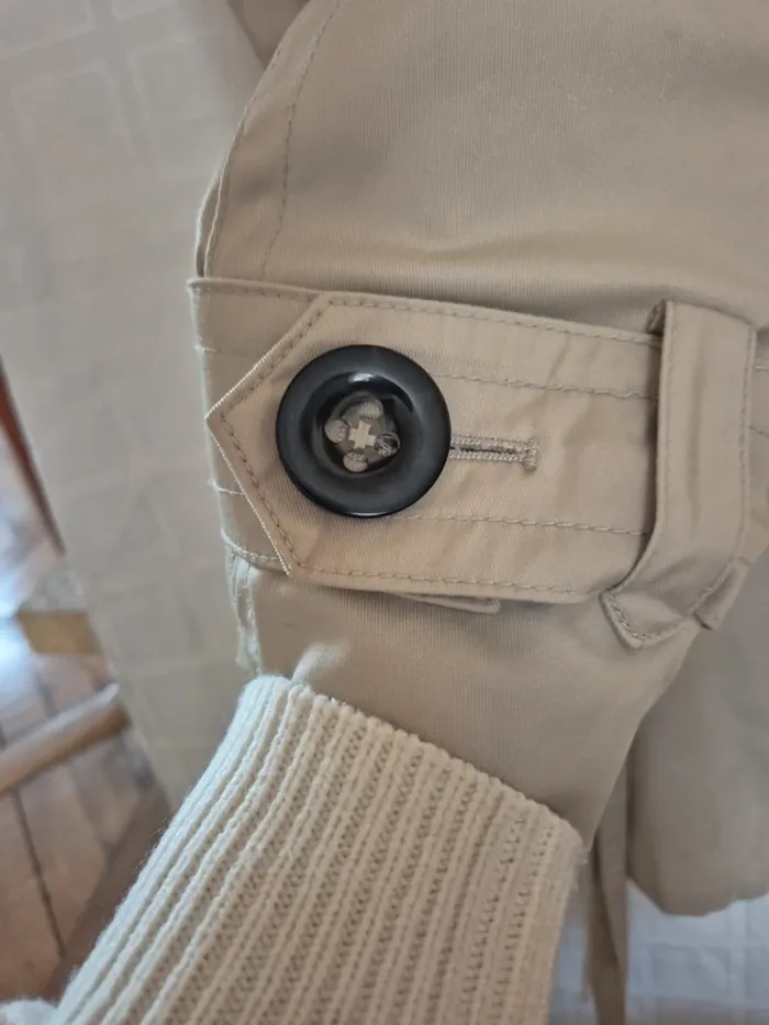 imperméable zara taille 38 - photo numéro 3