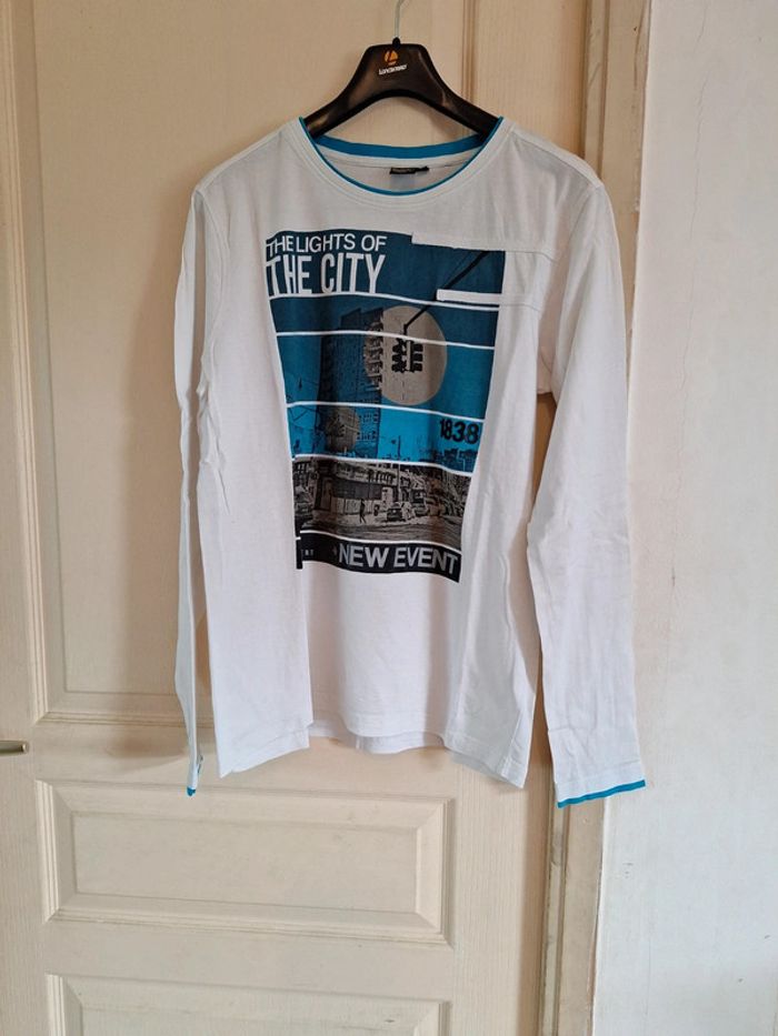 T-shirt garçon manche longue