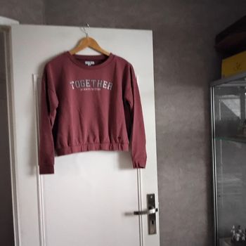 Sweat crop fille ado M Creeks