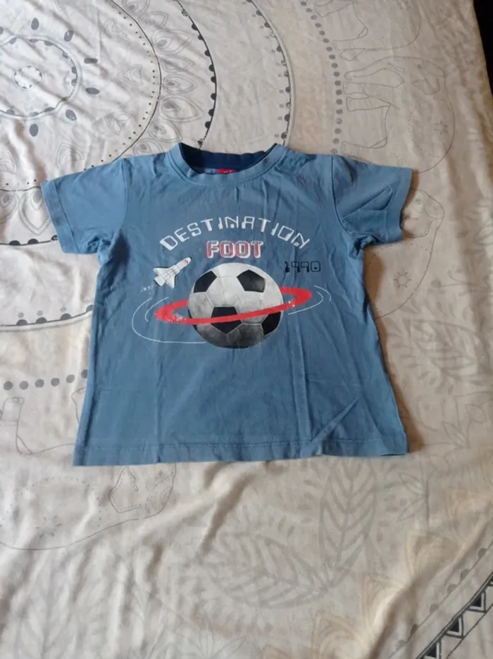 Tee-shirt foot et fusée