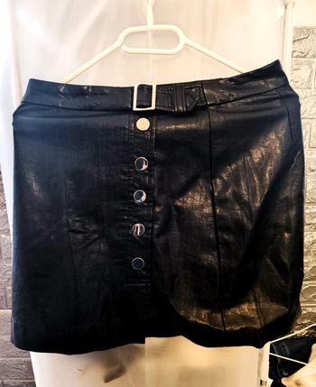 Jupe simili femme taille 36 Bershka